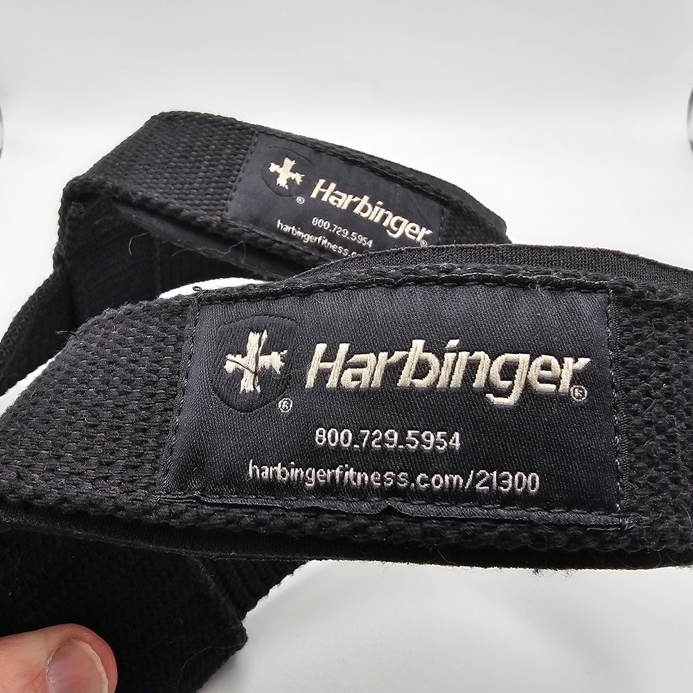 Harbinger Black Lifting Straps